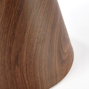 Kohvilaud GENESIS S, valge marmor / pähkel / kuld