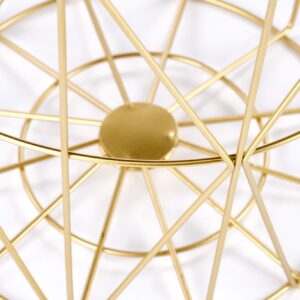 Kohvilaud HARISSA, kuldne / valge marmor