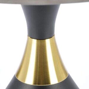 Kohvilaud SCALNOR, must marmor / must / kuldne