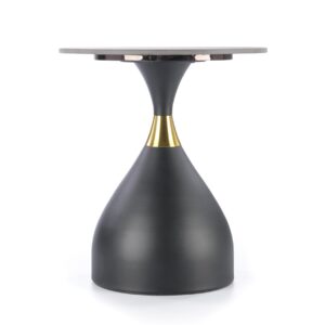 Kohvilaud SCALNOR, must marmor / must / kuldne