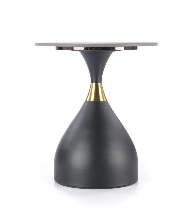 Kohvilaud SCALNOR, must marmor / must / kuldne