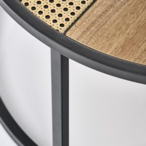 2010001196112_7 Kohvilaua komplekt GARMINA, tamm / must