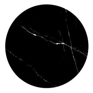 Kohvilaud TRIBOR, must marmor / kuld