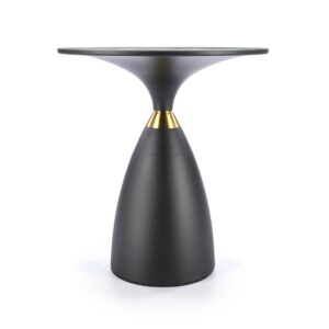 Kohvilaud MORELIA, roheline marmor / must / kuld