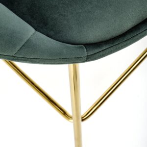 2010001196242_8 Baaritool EMRALD, tume roheline / kuldne