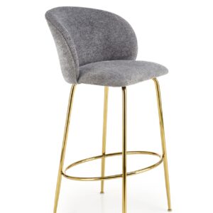 Baaritool SMOKEL, hall / kuldne