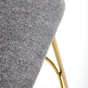 Baaritool SMOKEL, hall / kuldne