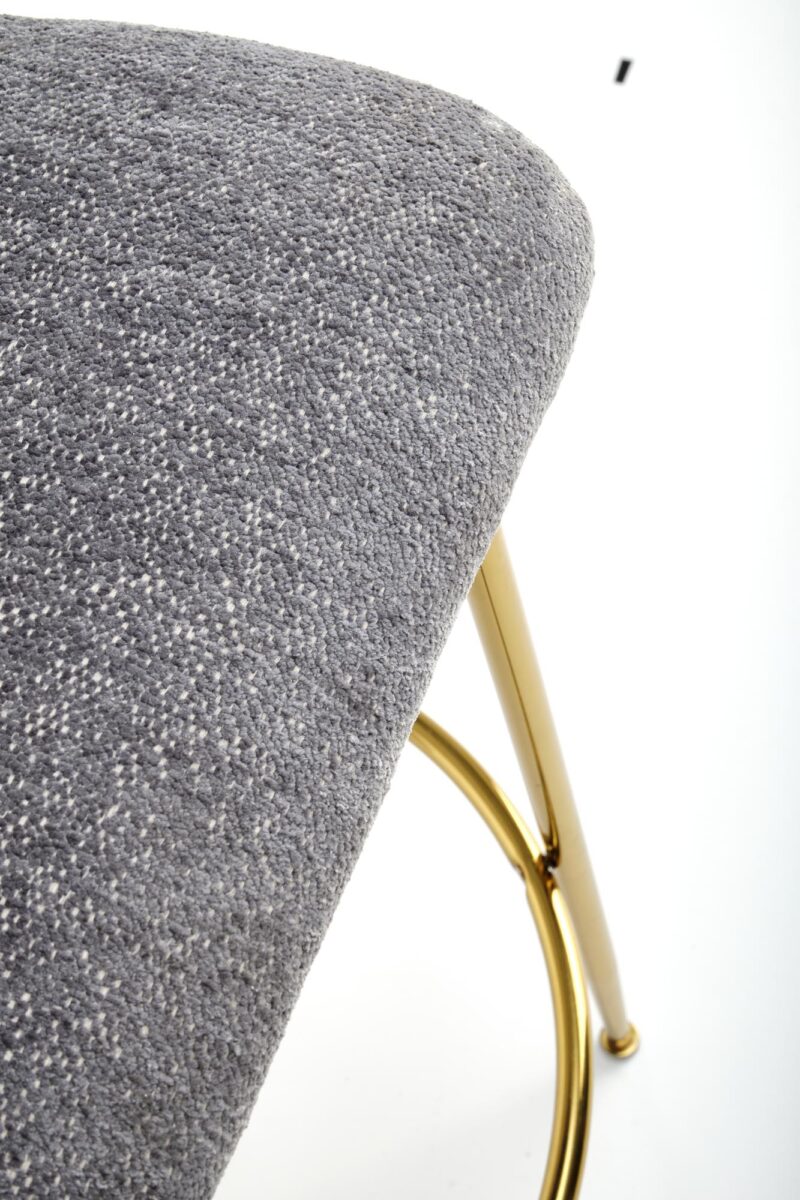 Baaritool SMOKEL, hall / kuldne