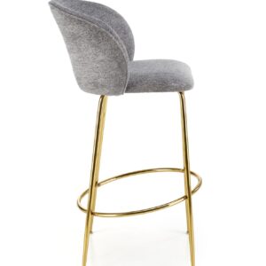 Baaritool SMOKEL, hall / kuldne