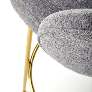 Baaritool SMOKEL, hall / kuldne