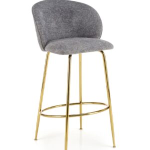 Baaritool SMOKEL, hall / kuldne