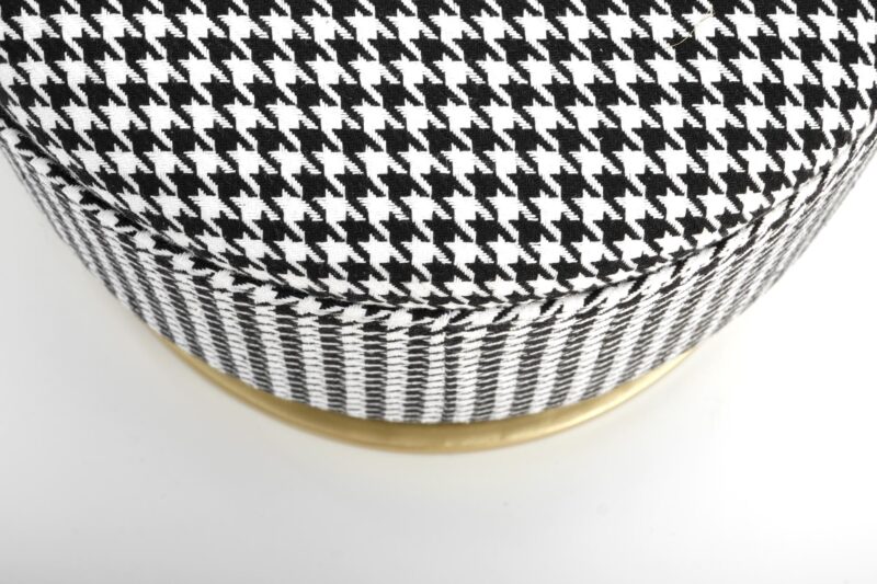 HARMONY pink bench koos hoiufunktsiooniga, must / valge / kuldne