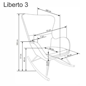 Kiiktool LIBERTA, valge