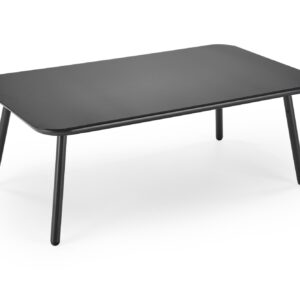 Aiamööbel ROCCAR (diivan + 2 tooli + kohvilaud), tumehall / helesinine