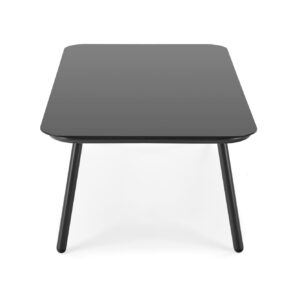 Aiamööbel ROCCAR (diivan + 2 tooli + kohvilaud), tumehall / helesinine