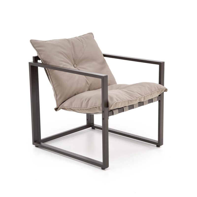 Aiamööbel SHARON (diivan + 2 tooli + kohvilauad), pruunikas