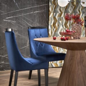 Ümar söögilaud HENDERSON, pähkel