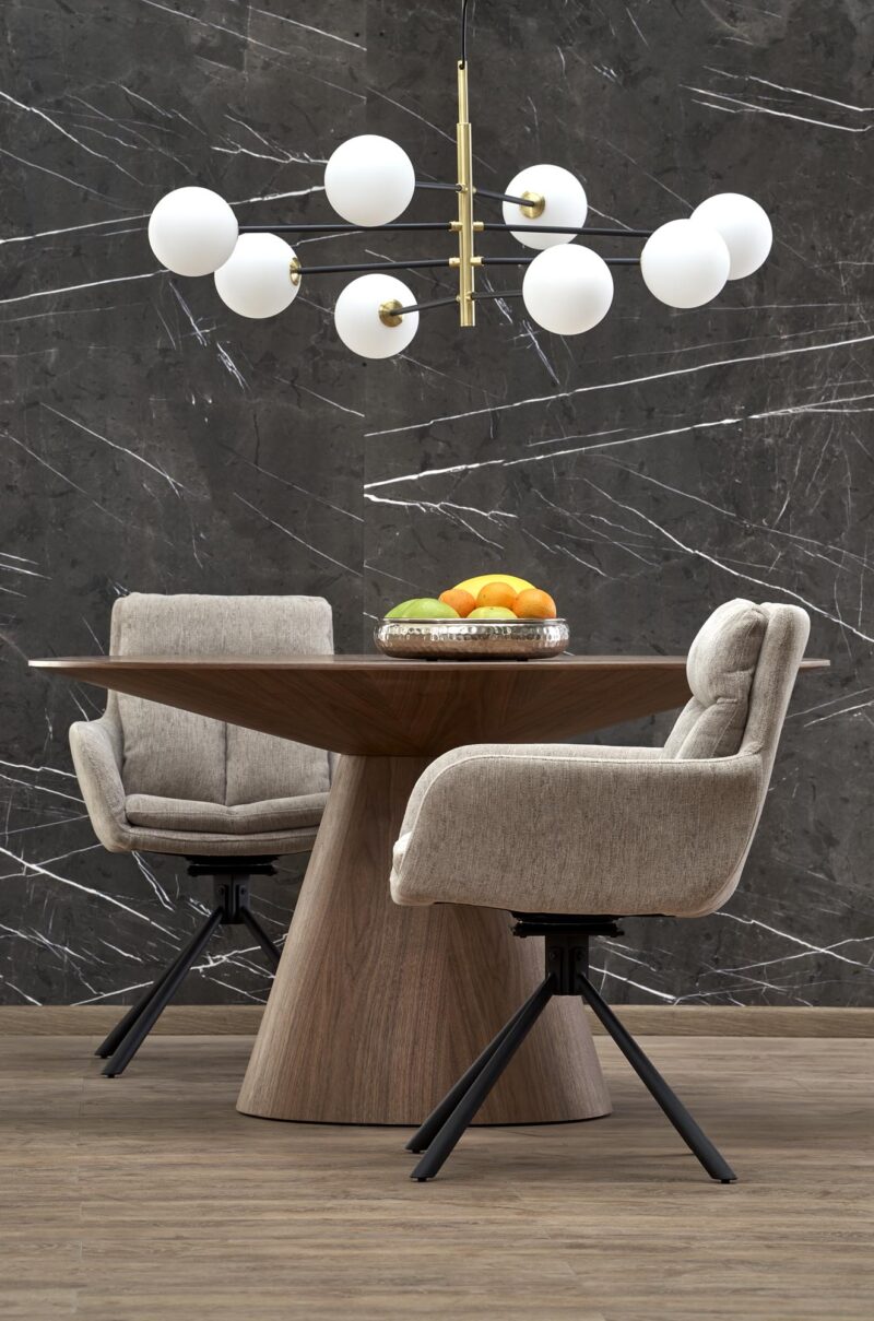 Ümar söögilaud HENDERSON, pähkel