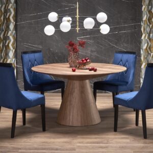 Ümar söögilaud HENDERSON, pähkel