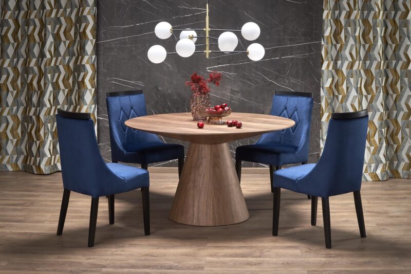 Ümar söögilaud HENDERSON, pähkel