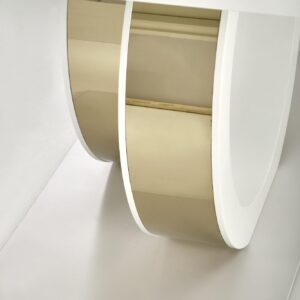 Söögilaud GALARDO, valge / kuld