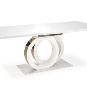 Söögilaud GALARDO, valge / kuld