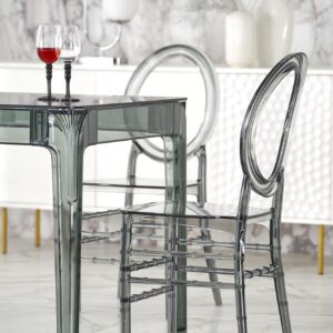 Söögilaud GOMEZ, suitsutatud klaas