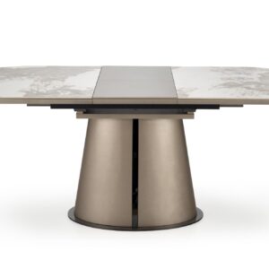 Pikendatav Söögilaud ROBION, beež marmor