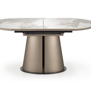 Pikendatav Söögilaud ROBION, beež marmor