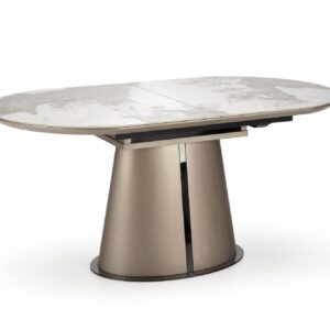 Pikendatav Söögilaud ROBION, beež marmor