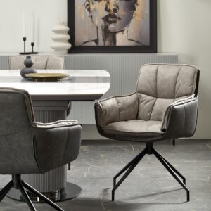 Pikendatav Söögilaud DANCAN, valge marmor