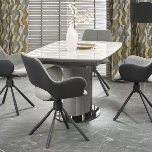 Pikendatav Söögilaud DANCAN, valge marmor