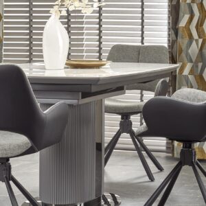 Pikendatav Söögilaud DANCAN, valge marmor