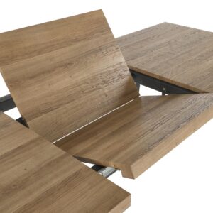 Pikendatav Söögilaud ALTENO, pähkel / must