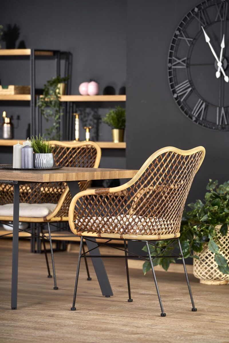 Pikendatav Söögilaud ALTENO, pähkel / must