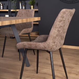 Pikendatav Söögilaud ALTENO, pähkel / must