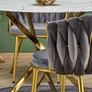 Stacked from 3 images. Method=B (R=8,S=4) Söögilaud RAIMOND, valge marmor / kuld