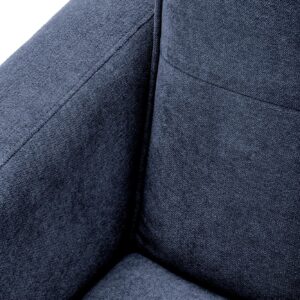 Diivan CORNELIUS, kokkuklapitav / tumbaga / sinine