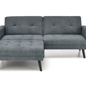 Diivan CORNELIUS, kokkuklapitav / tumbaga / hall