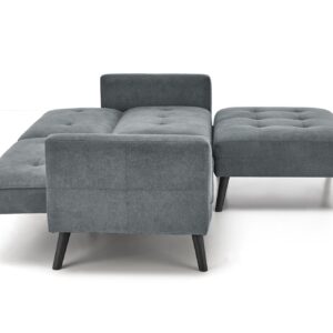 Diivan CORNELIUS, kokkuklapitav / tumbaga / hall