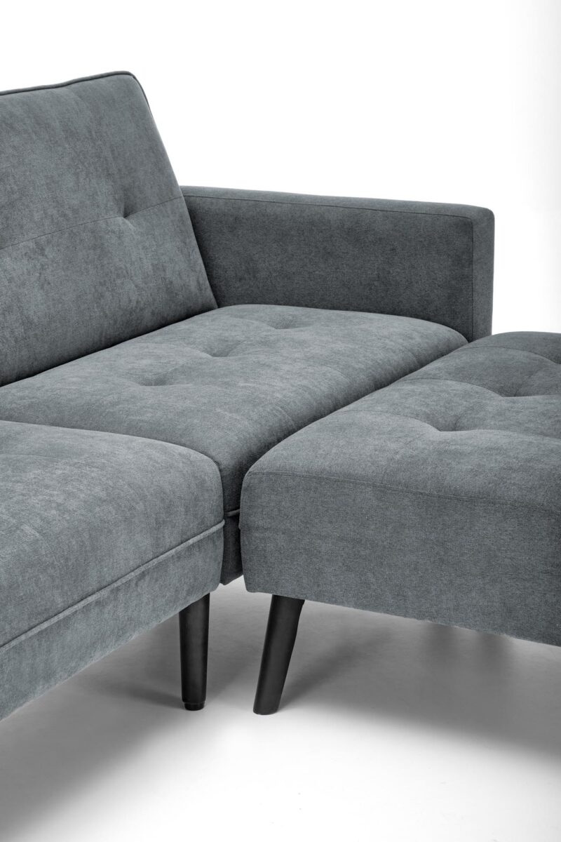 Diivan CORNELIUS, kokkuklapitav / tumbaga / hall