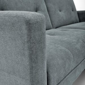 Diivan CORNELIUS, kokkuklapitav / tumbaga / hall