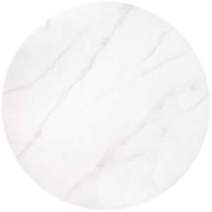 Kohvilaua komplekt MERCURON, valge marmor / kuld