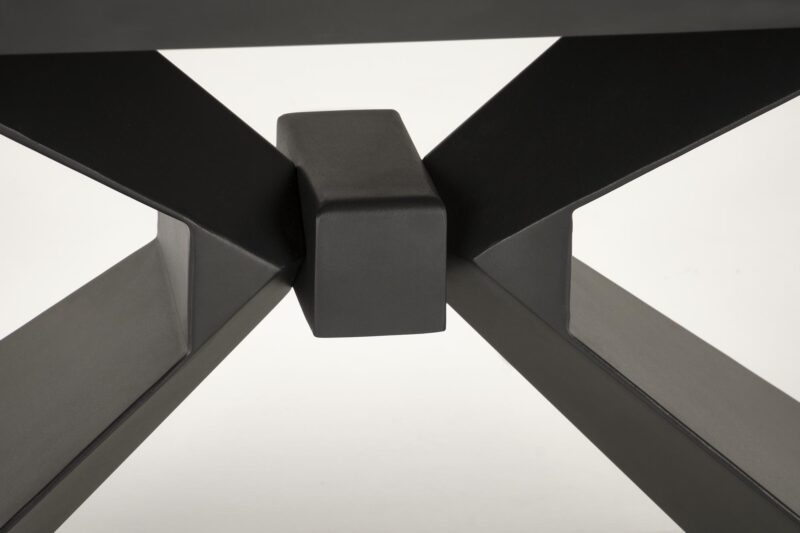 2010001199977_11 Söögilaud NORVIN, sinine marmor / must