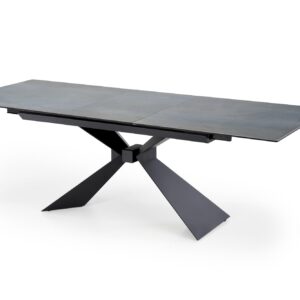 2010001199977_15 Söögilaud NORVIN, sinine marmor / must