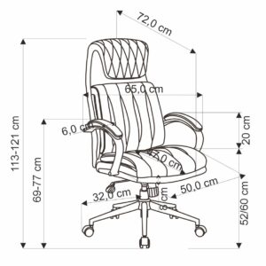 2010001200109_2 Kontoritool ROMIR, must