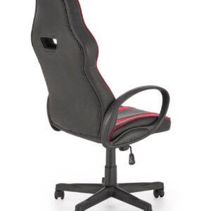 Kontoritool RAGNEL, must / punane