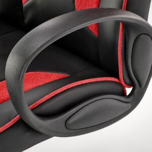 Kontoritool RAGNEL, must / punane