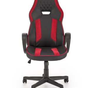 Kontoritool RAGNEL, must / punane