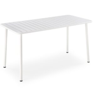 BOSCO ristküliku kujuline laud, valge